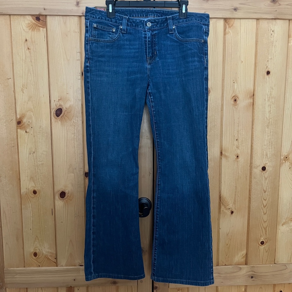 Y2K Low Rise Boot Cut GAP Classic Blue Denim Jeans